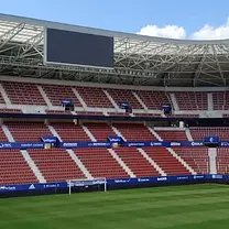 Tour por El Sadar, el estadio del CA Osasuna