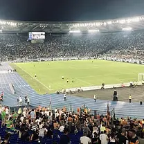 Entrada para un partido de la SS Lazio en el Stadio Olimpico