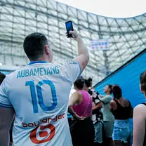 Tour por el estadio Orange Vélodrome del Olympique de Marsella
