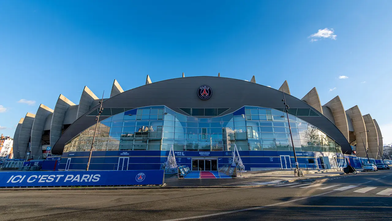 Parc des Princes : l'entrée du stade