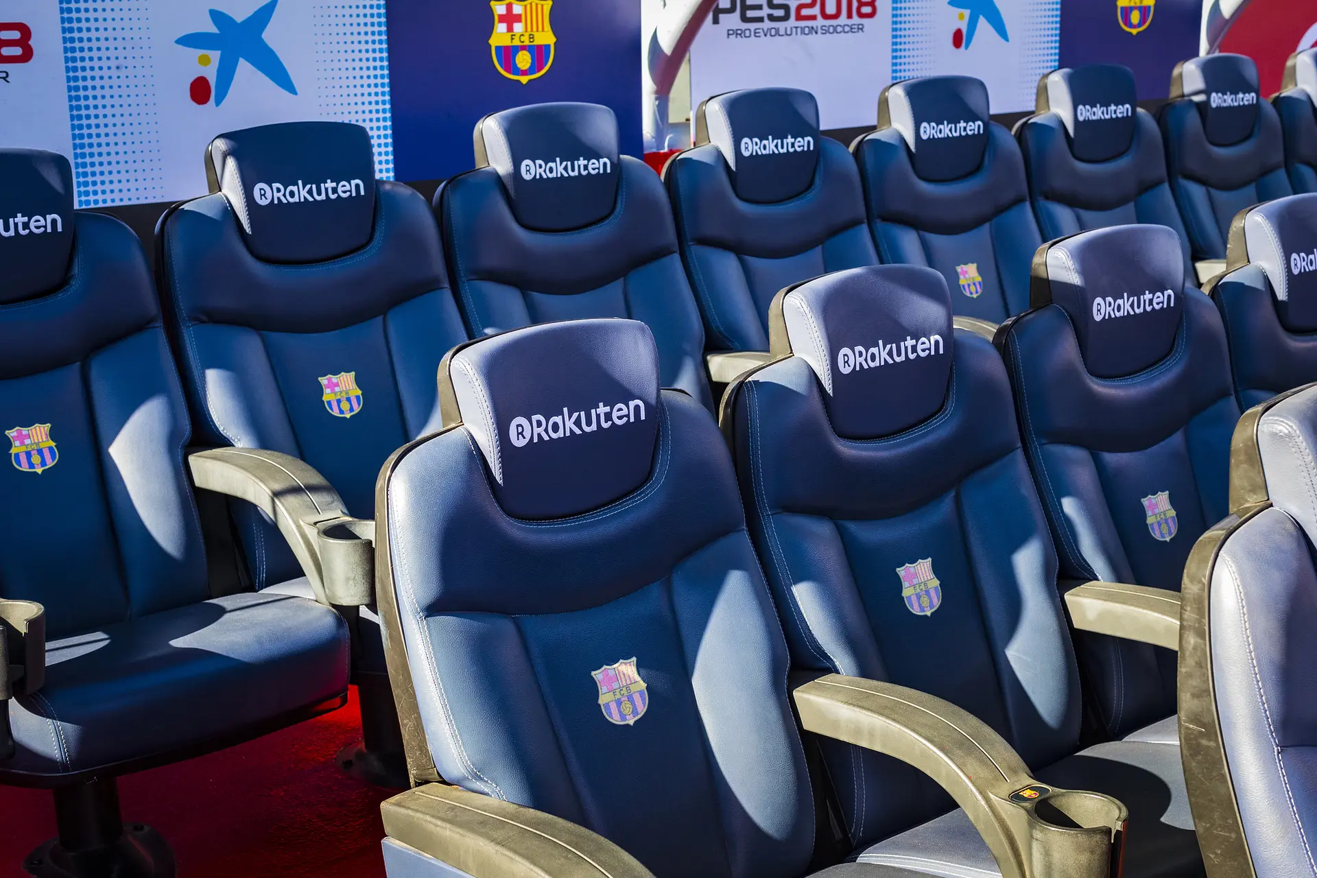 Camp Nou: the dugout