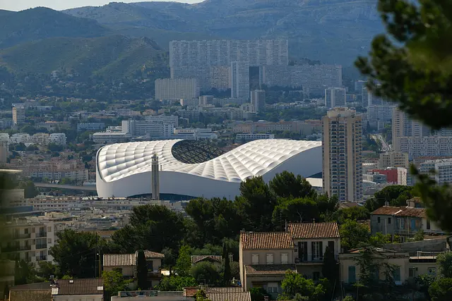Stade Vélodrome: vista aérea