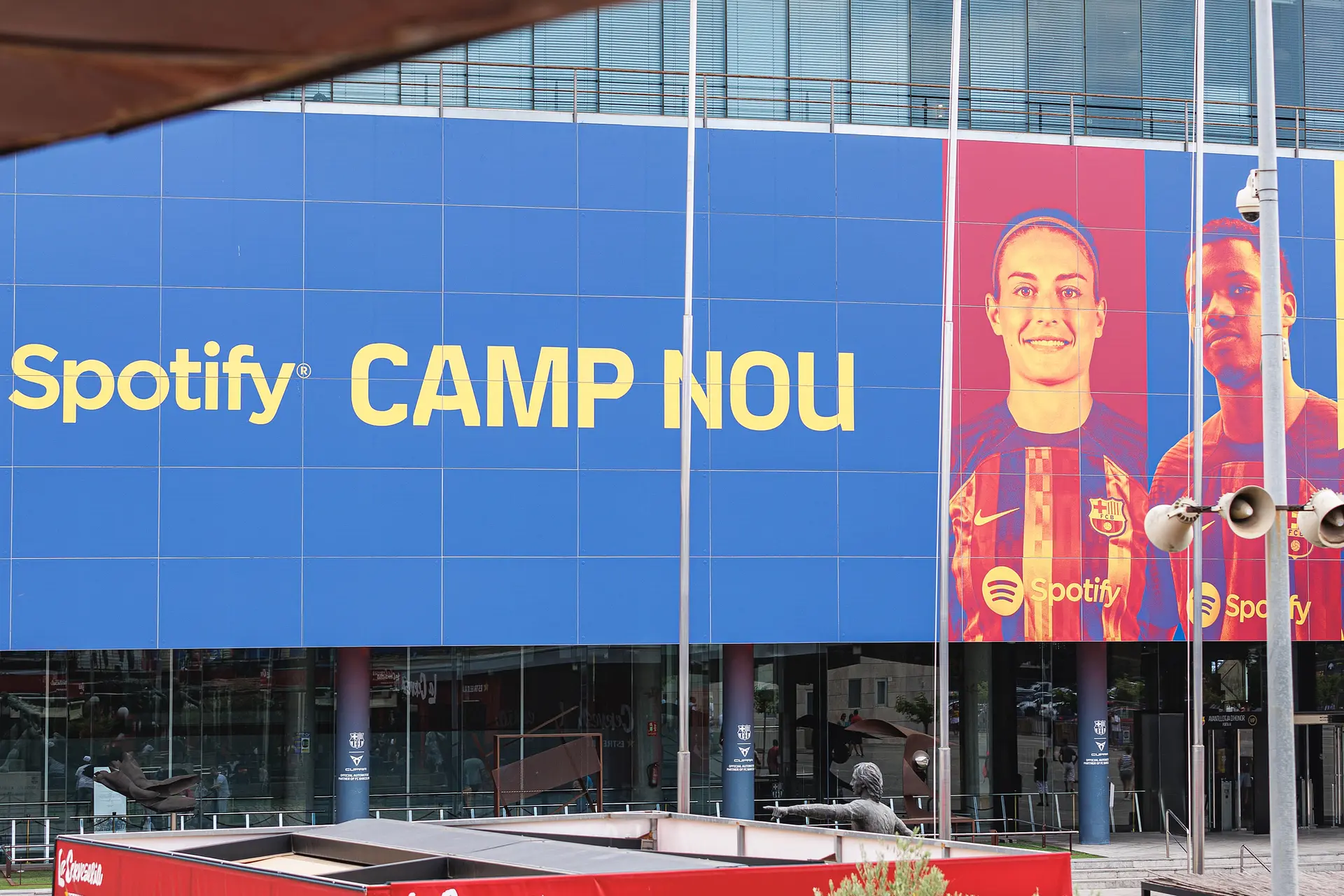 Camp Nou: Eingang