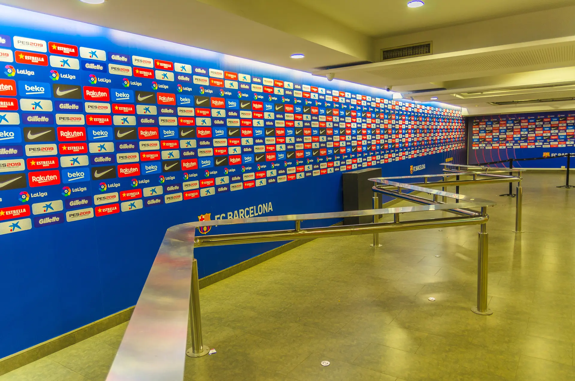 Camp Nou: die Mixed Zone