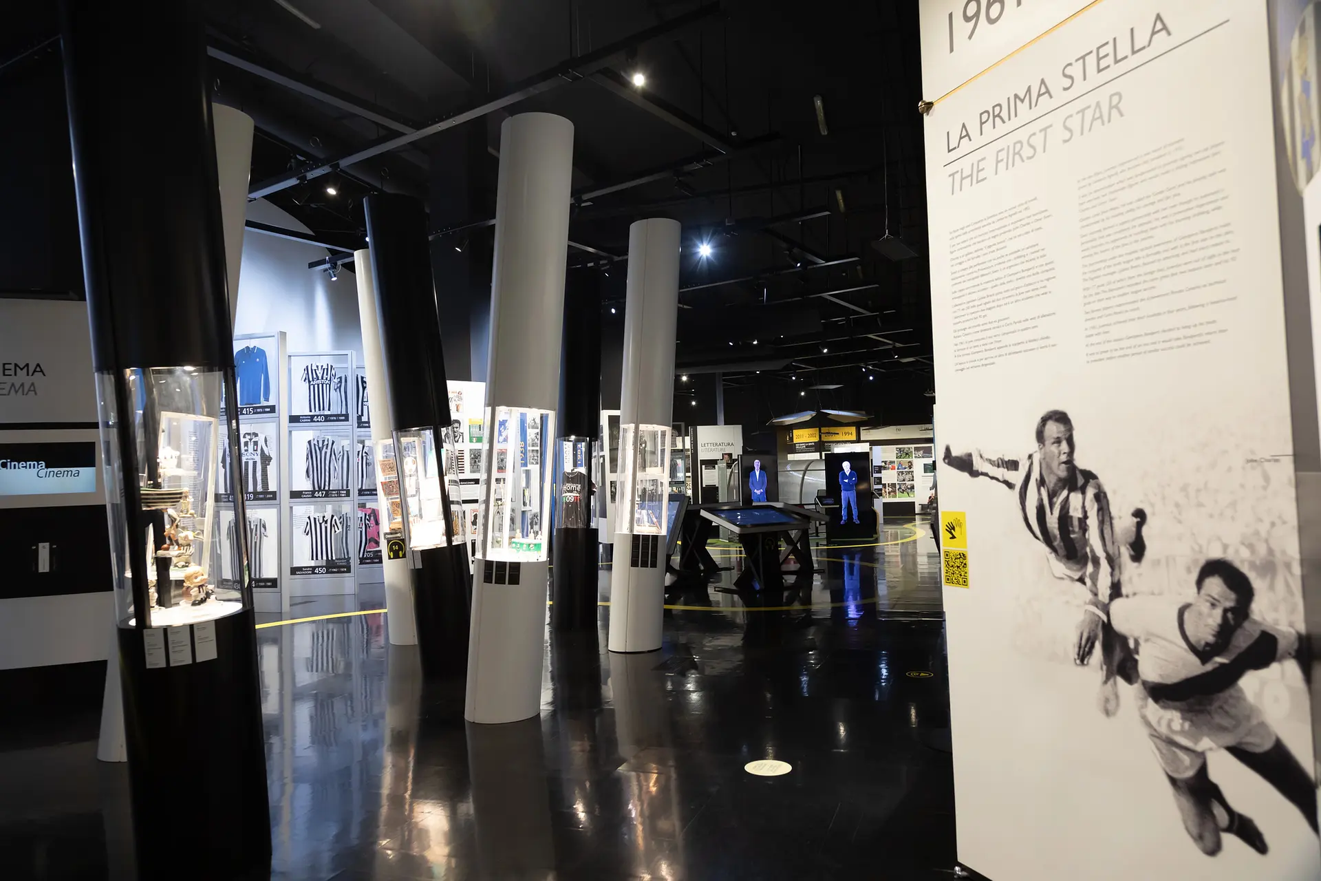 Allianz Stadium: das Vereinsmuseum