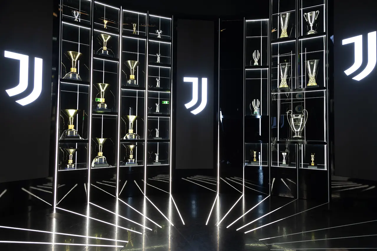 Allianz Stadium: die Trophäen