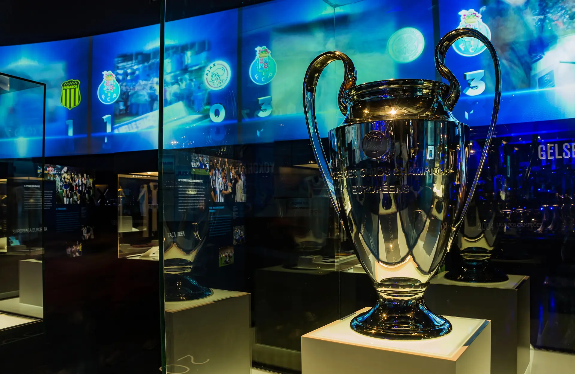 Estádio do Dragão : la salle des trophées