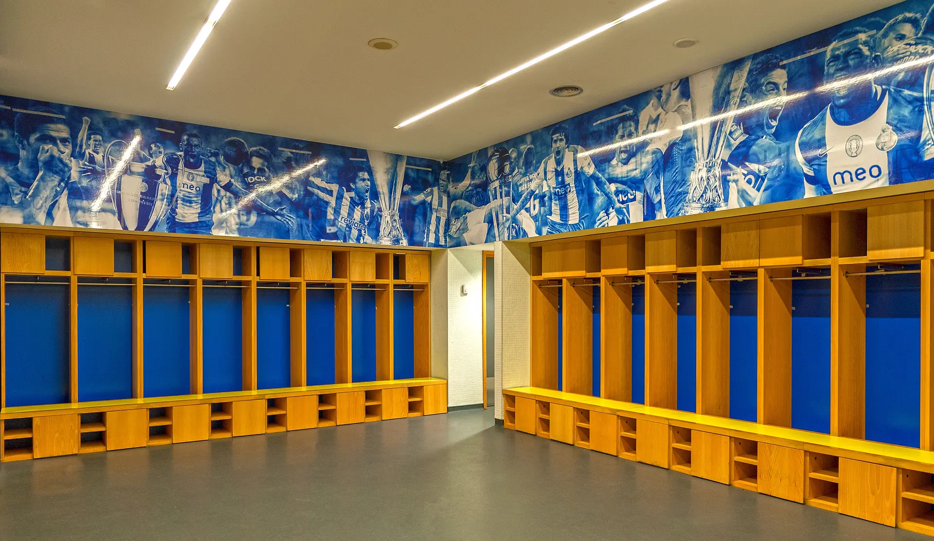 Estádio do Dragão : le vestiaire des joueurs