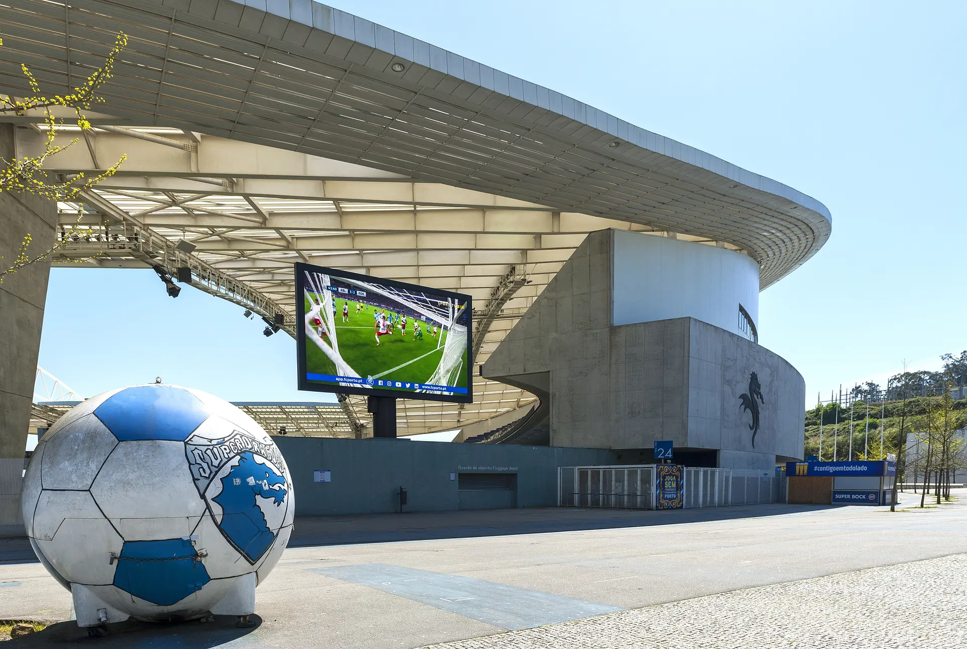 Estádio do Dragão : l'extérieur du stade