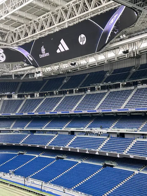 Estadio Santiago Bernabéu: l'interno dello stadio