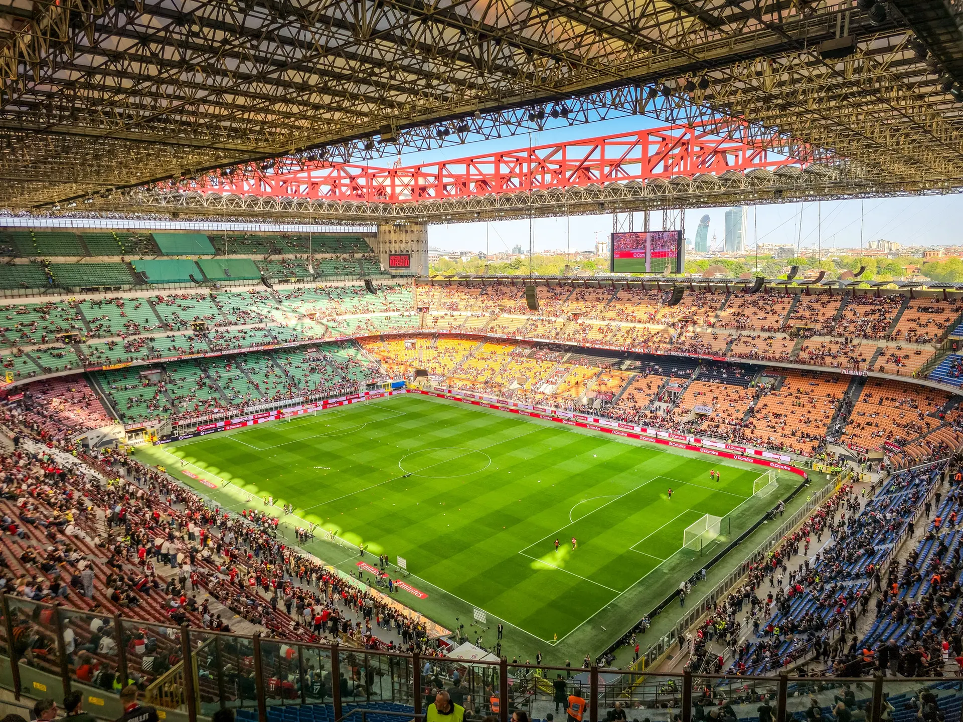 Stadio Giuseppe Meazza: vista panoramica