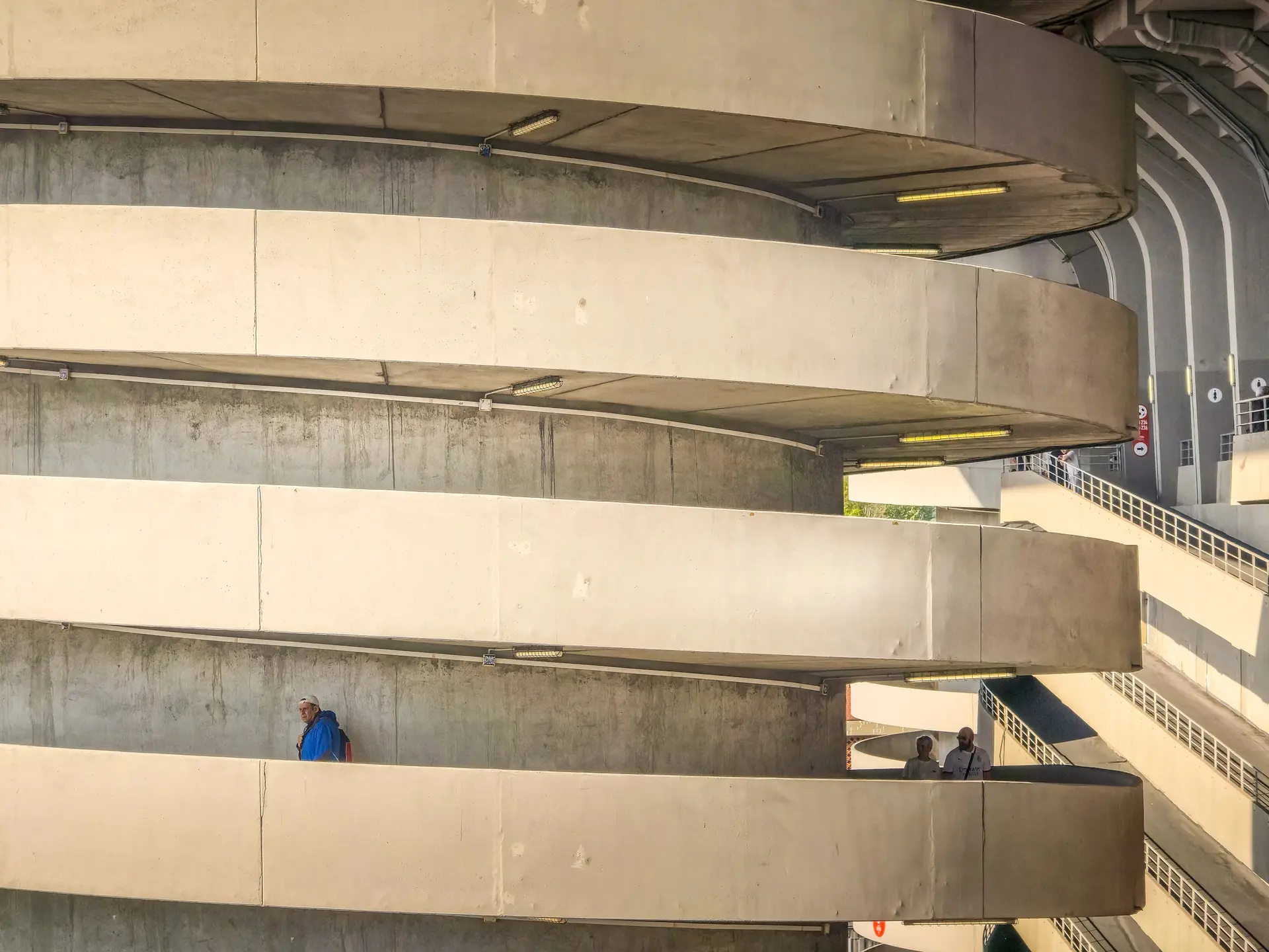 Stadio Giuseppe Meazza: l'interno dello stadio