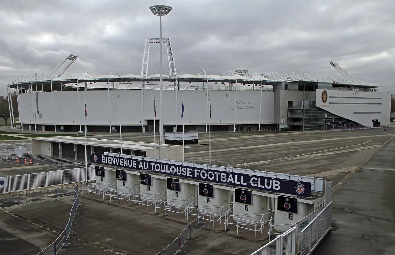 Stadium de Toulouse : vue extérieure