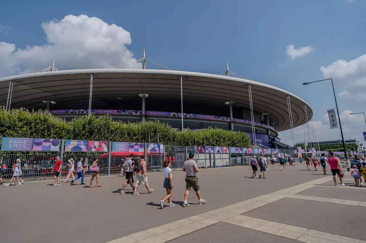 Stade de France : extérieur du stade