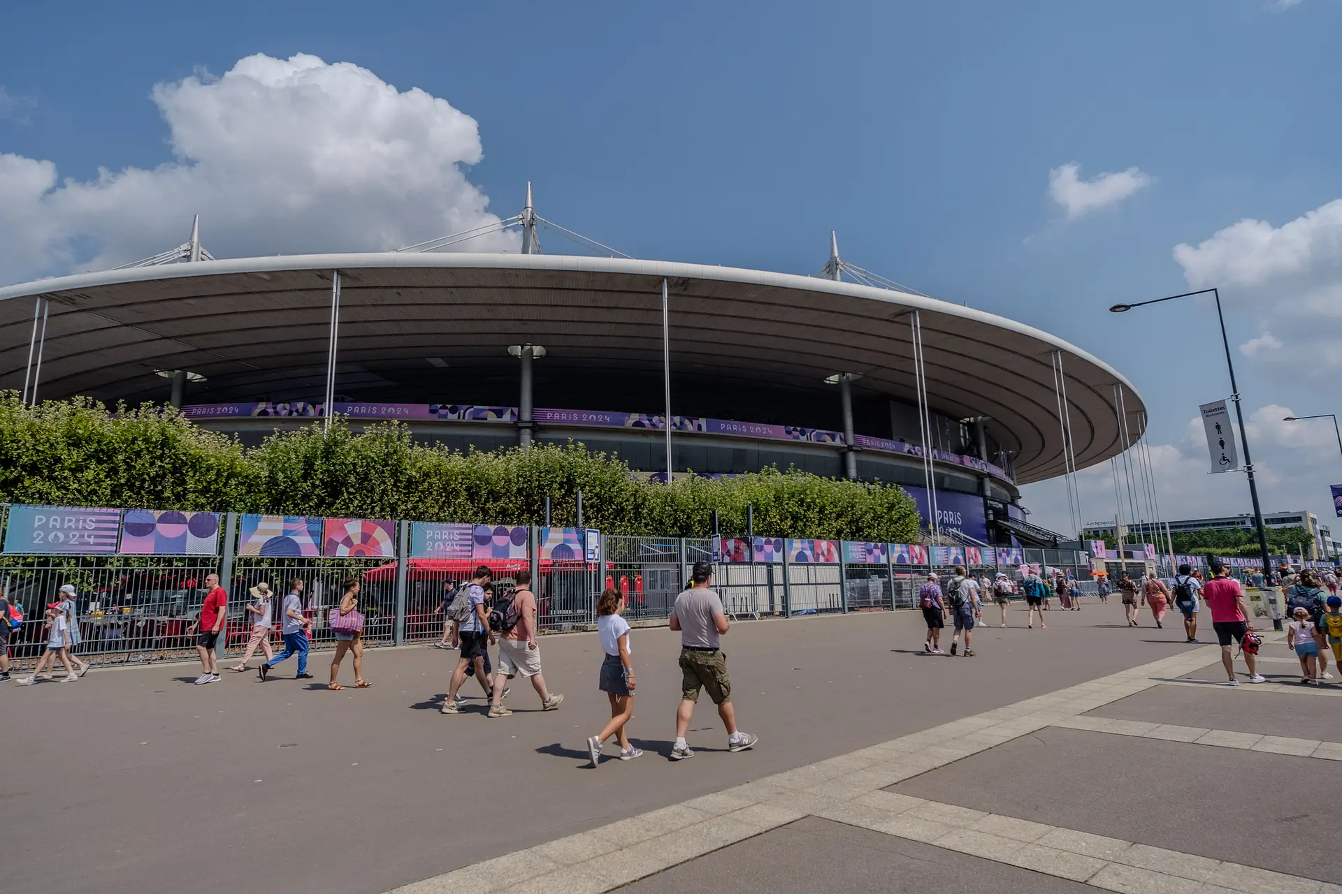 Stade de France : extérieur du stade
