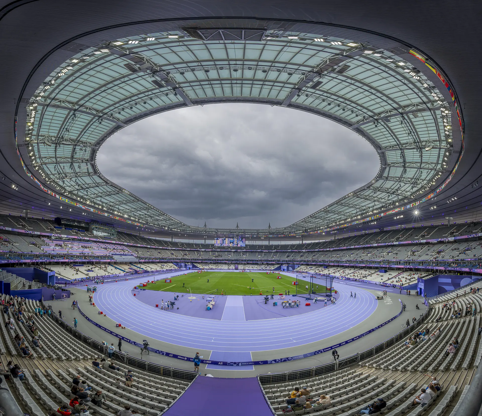 Stade de France : vue panoramique