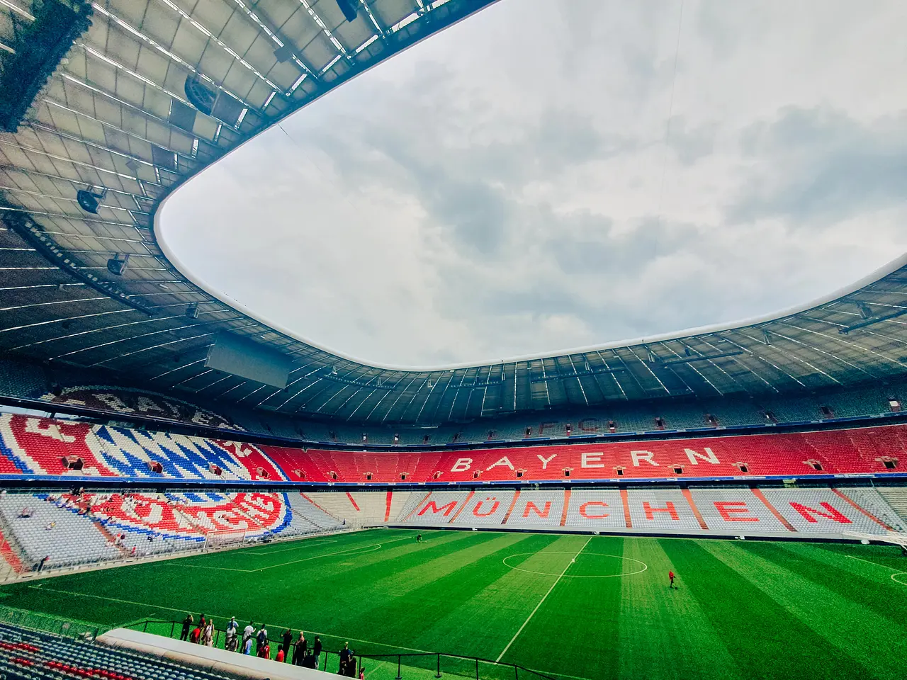 Allianz Arena : vue panoramique