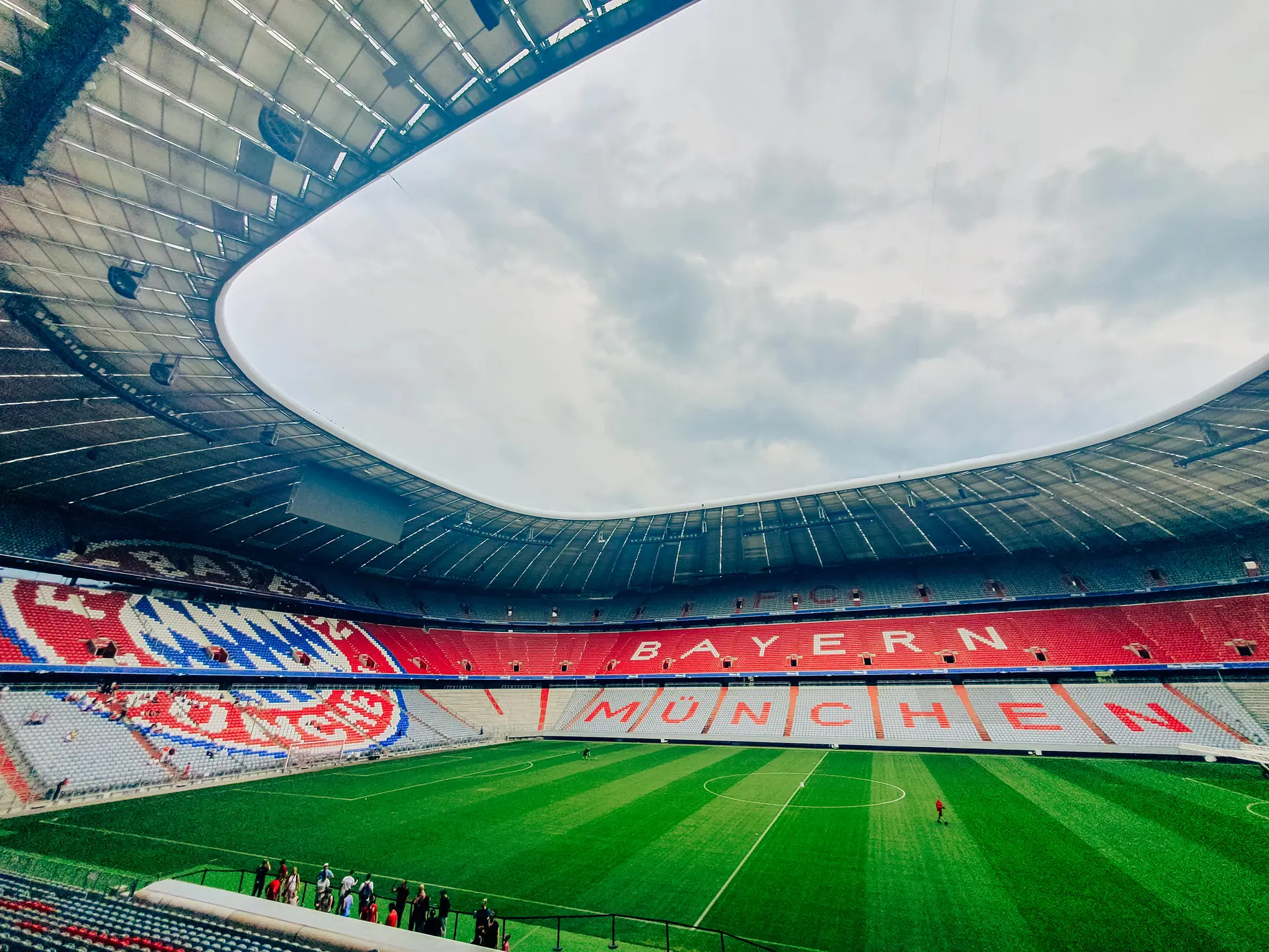 Allianz Arena : vue panoramique
