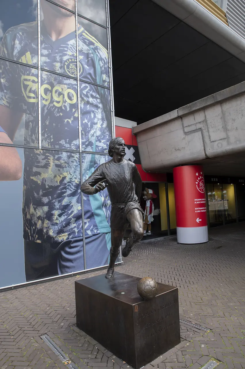 Johan Cruyff ArenA: o balneário dos jogadores