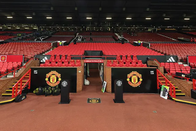 Old Trafford : le banc de touche