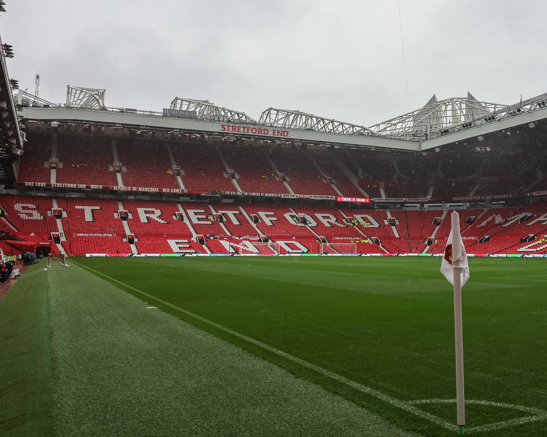 Old Trafford : la pelouse