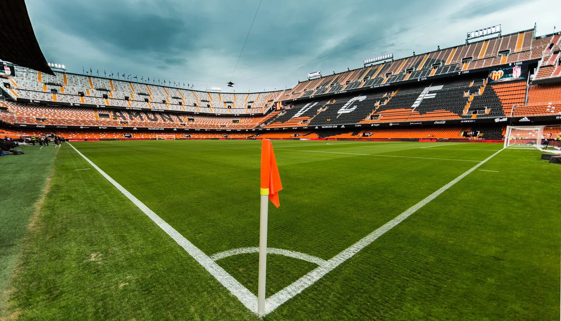 Estadio de Mestalla : vue panoramique