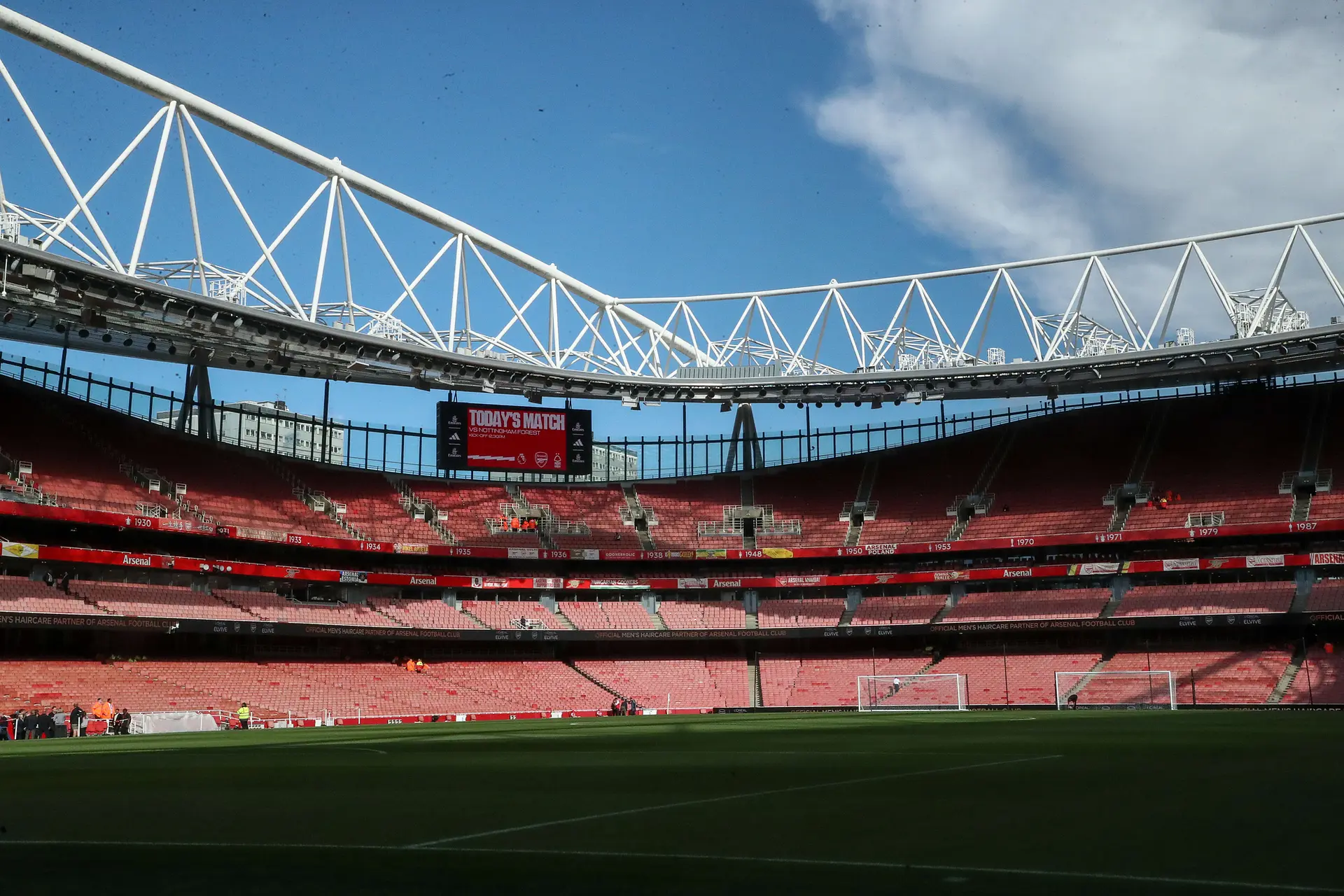 Emirates Stadium : vue panoramique