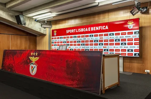 Estádio da Luz: lo spogliatoio dei giocatori