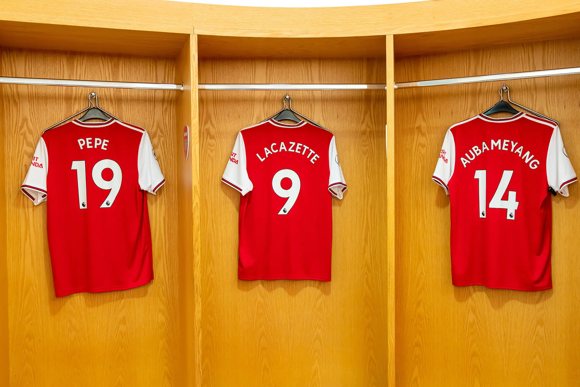 Emirates Stadium: o balneário dos jogadores