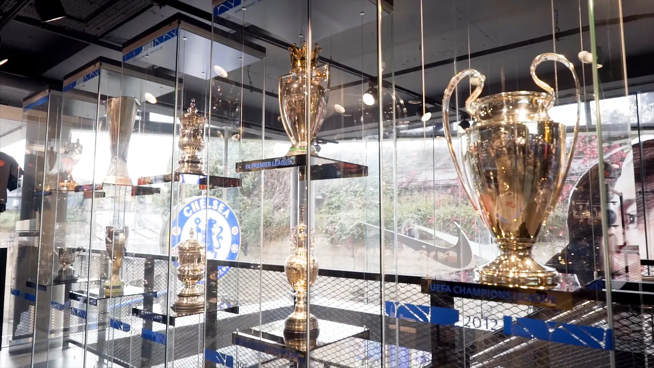Stamford Bridge: a sala de troféus