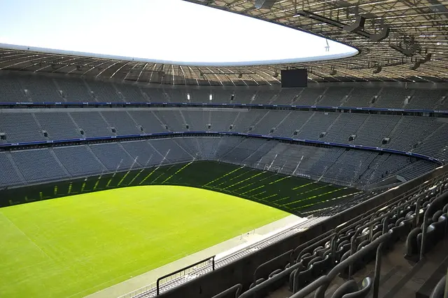 Allianz Arena: der Rasen