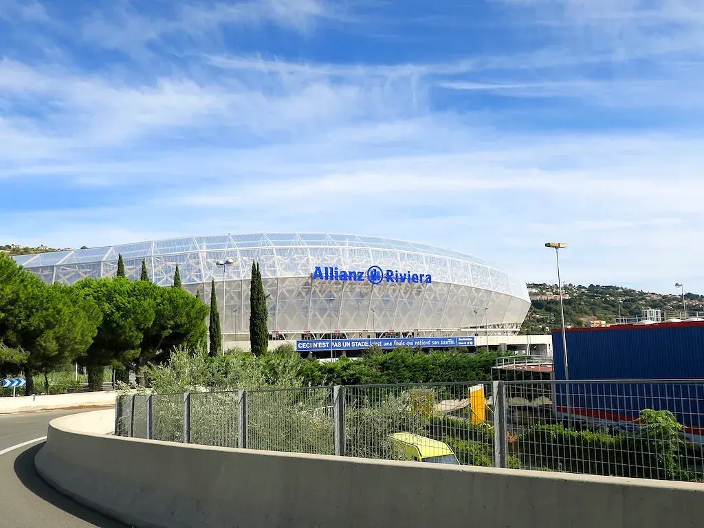 Allianz Riviera : l'extérieur du stade