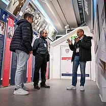 Visite du musée et du stade de Cagliari avec apéritif sarde