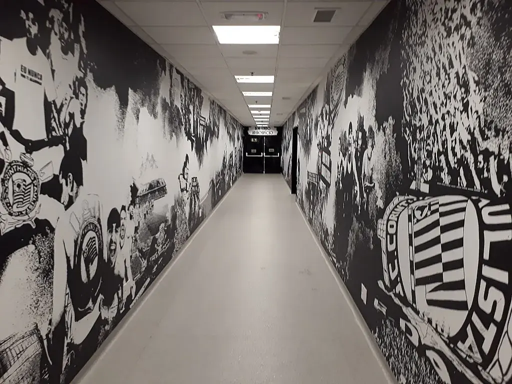 Neo Química Arena: der Spielertunnel