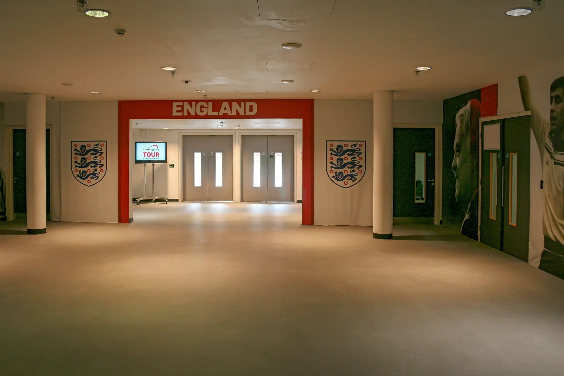 Wembley Stadium: hinter den Kulissen