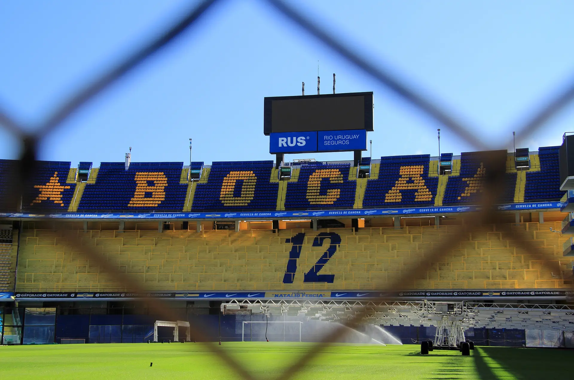 La Bombonera : la tribune de La 12, le kop de Boca