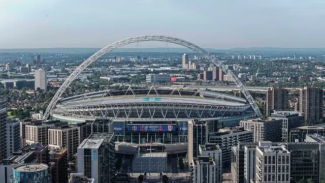 Wembley Stadium : vue aérienne