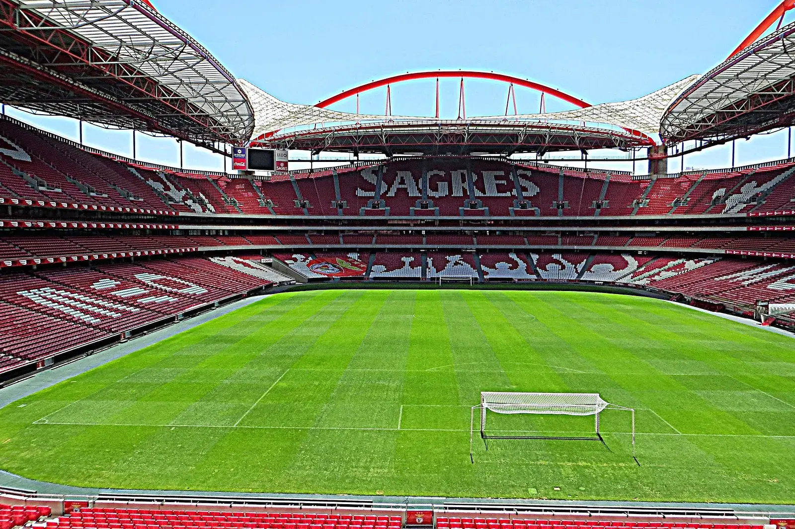 Estádio da Luz: panoramic view