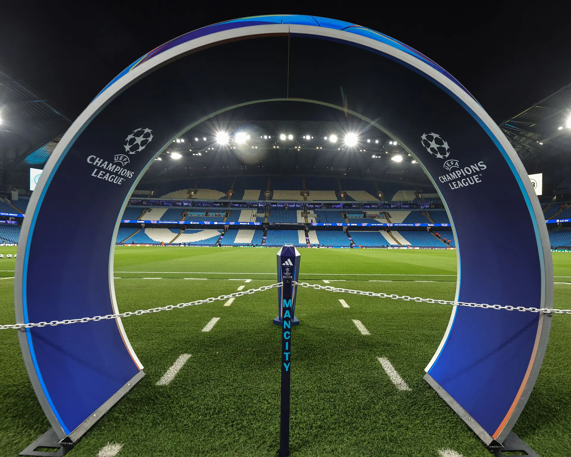 Etihad Stadium: el césped