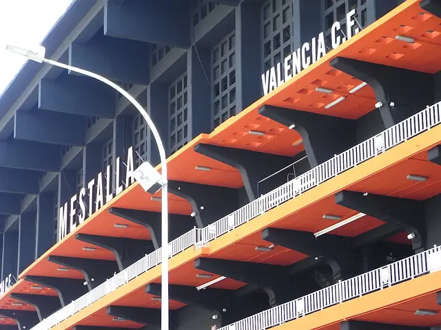 Estadio de Mestalla : l'extérieur du stade
