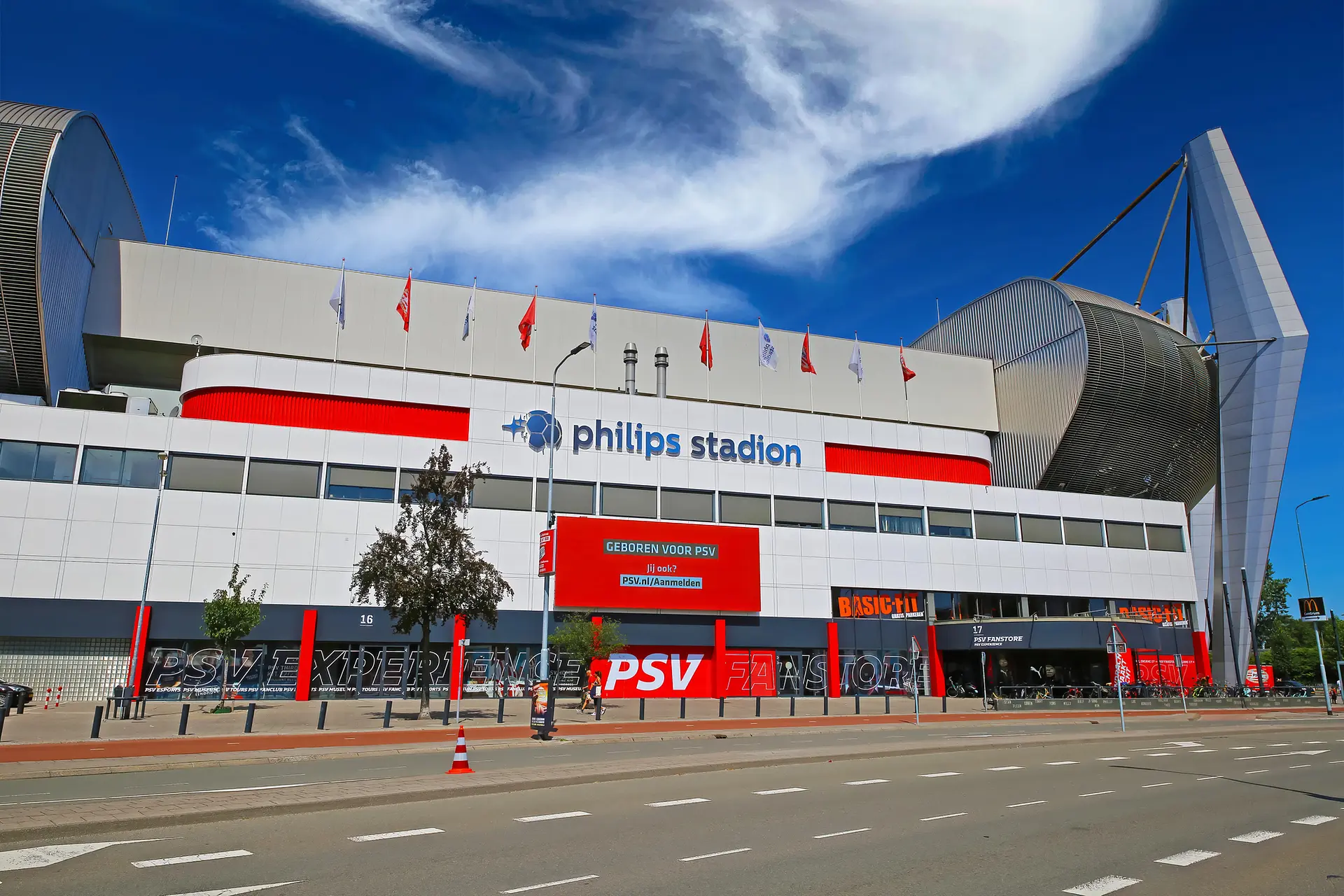 Philips Stadion: outside the ground