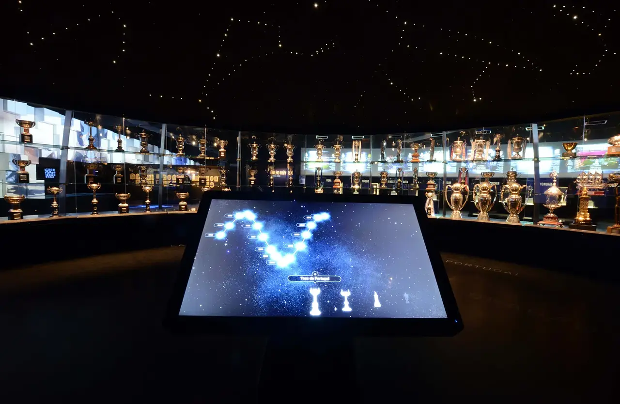 Estádio do Dragão: la sala de trofeos