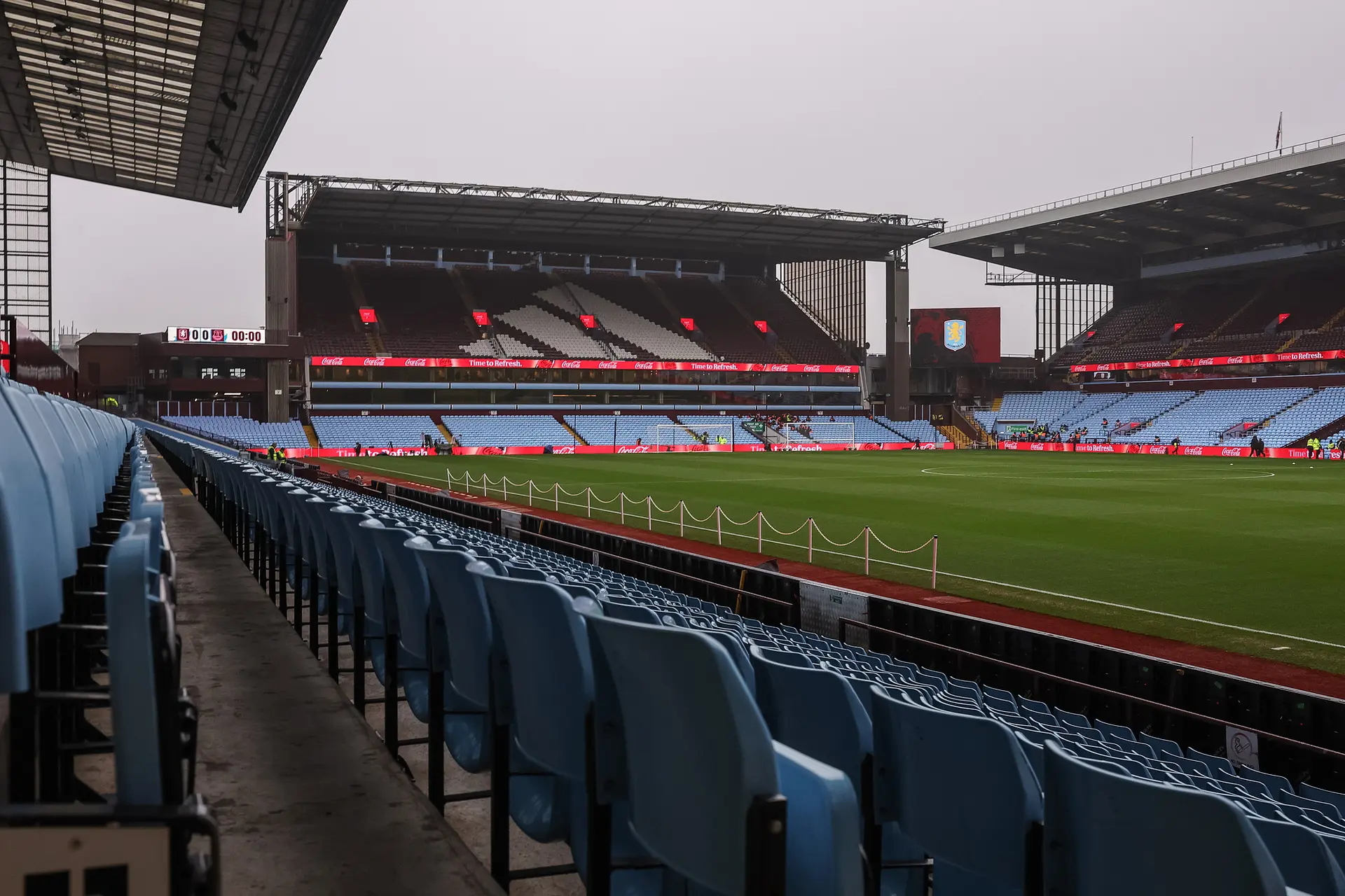 Villa Park: el interior del estadio
