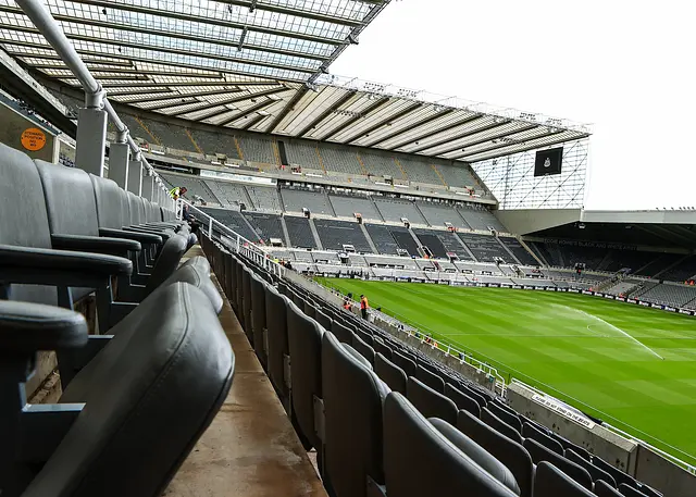 St James' Park: the stands