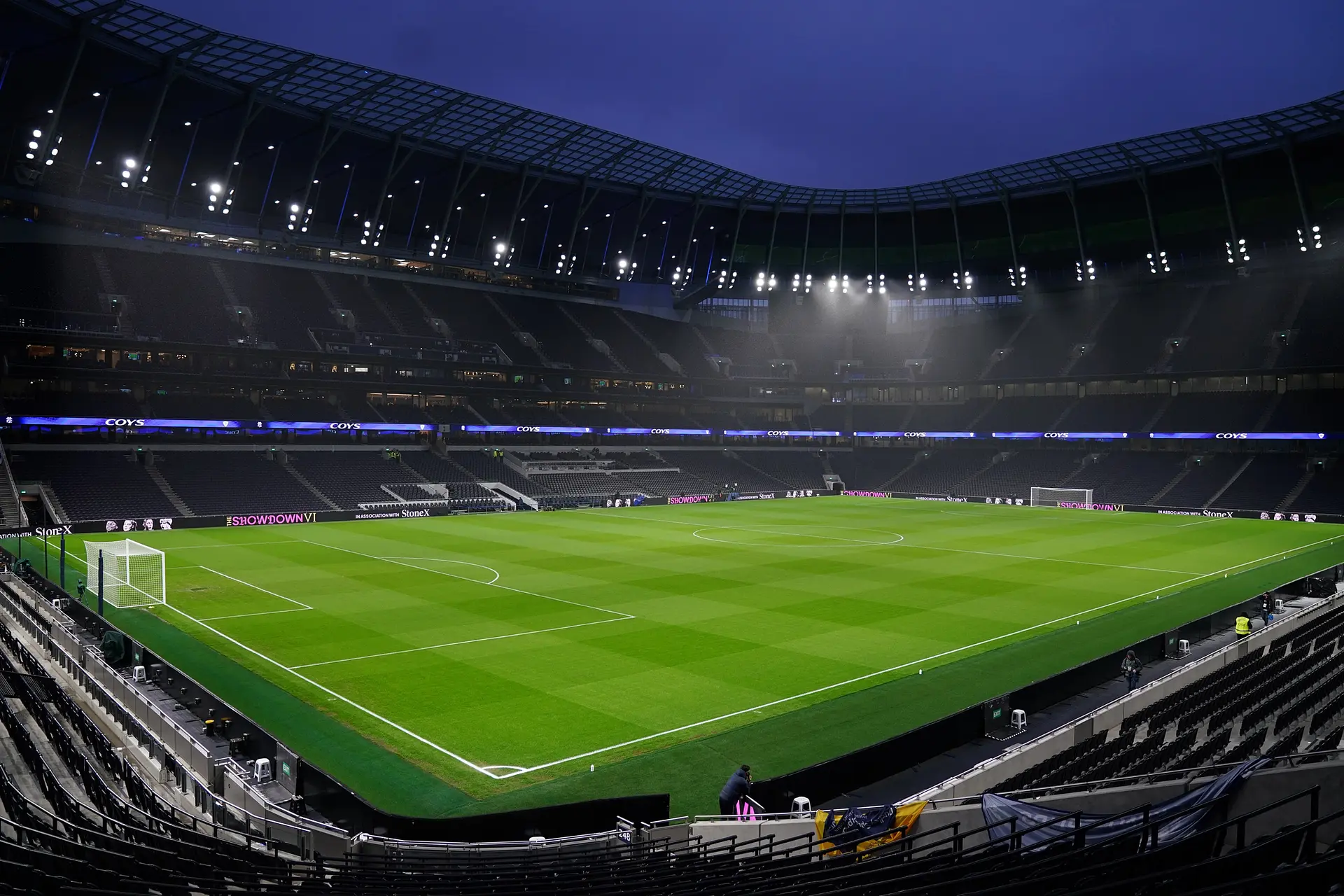 Tottenham Hotspur Stadium: der Rasen
