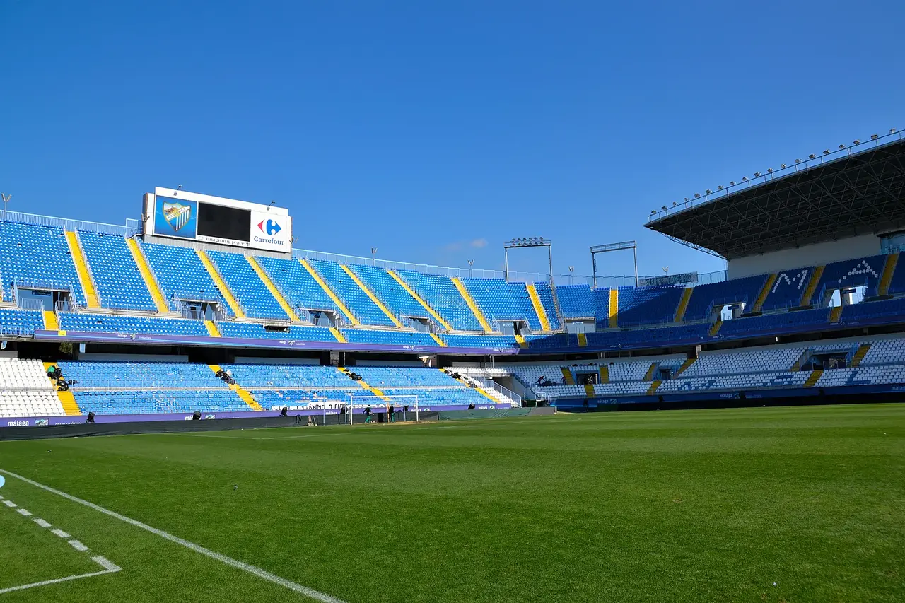 Estadio La Rosaleda: vista panoramica