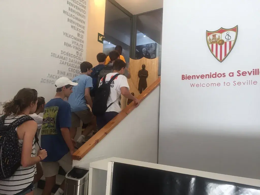 Estadio Ramón Sánchez Pizjuán: hinter den Kulissen