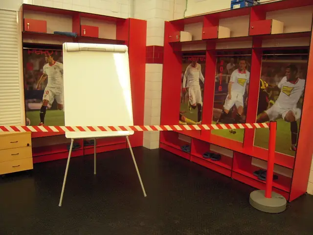 Estadio Ramón Sánchez Pizjuán: the players' dressing room