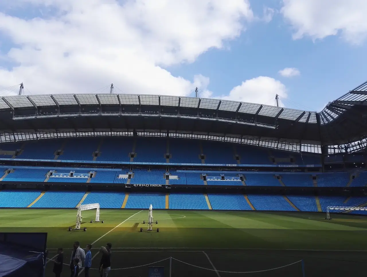 Etihad Stadium: panoramic view