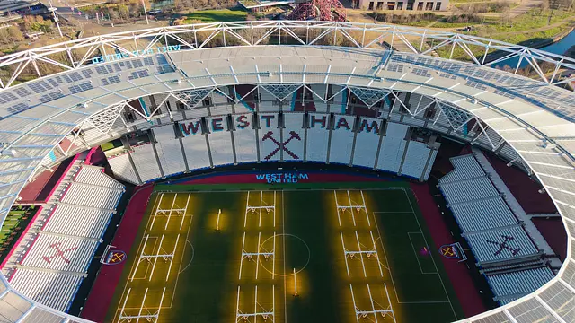 London Stadium: vista aérea